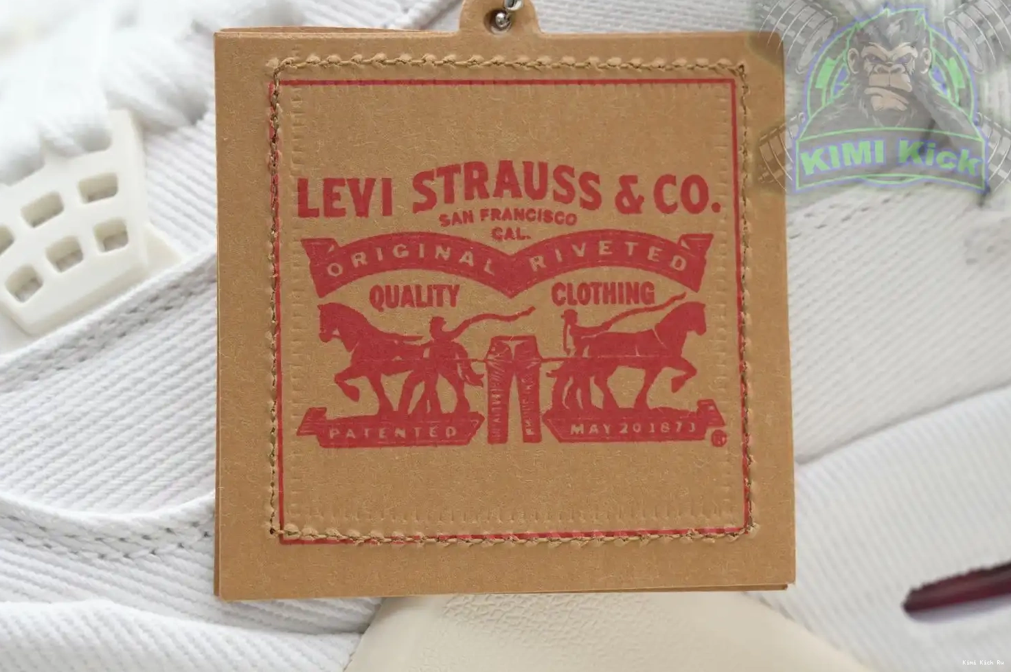 levis (levis Kimikick white Air 4 Jordan Jordan tag) 0813